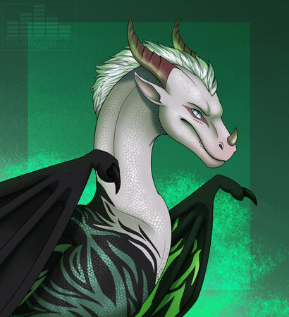 halfbody, semi-realistic shading