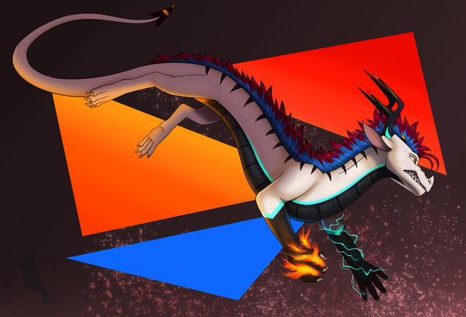 fullbody, semi-realistic shading